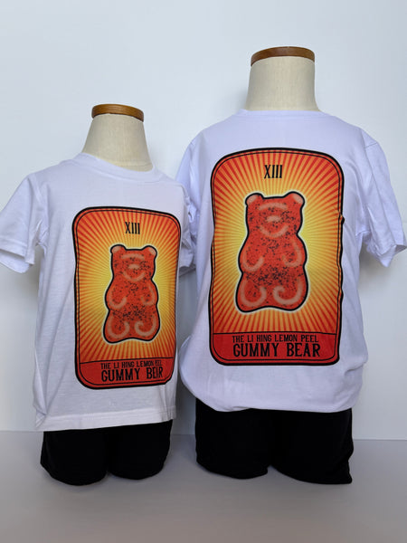 XIII The Li Hing Lemon Peel Gummy Bear Toddler and Youth Tee