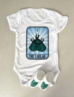 I the Laulau Baby Bodysuit and Socks Set