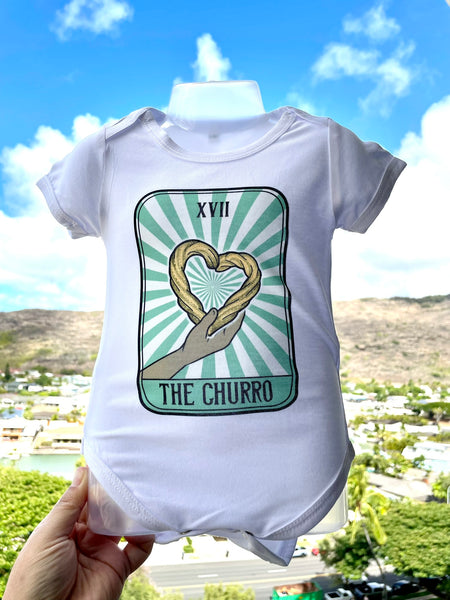 XVII The Churro Baby Bodysuit and Socks Set