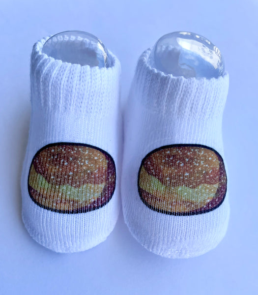 VII The Malasada 0-6 month socks