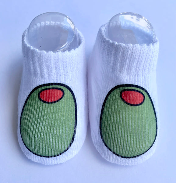 X The Pastele 0-6 month socks