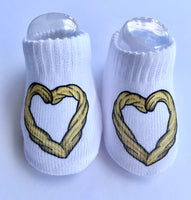 XVII The Churro 0-6 month socks