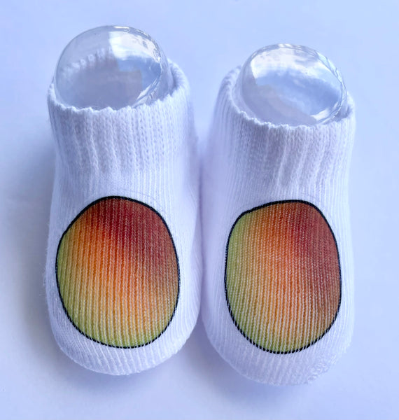 XVIII The Mango 0-6 month socks