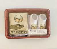 IV The Panipopo Baby Bodysuit and Socks Set