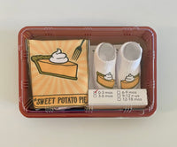 XI The Sweet Potato Pie Baby Bodysuit and Socks Set