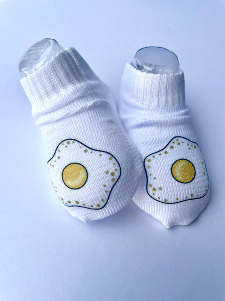 XIX The Loco Moco 0-6 month socks