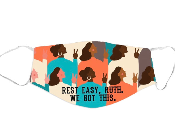 Face Mask - Rest Easy RBG