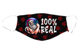 Face Mask - 100% Real Santa