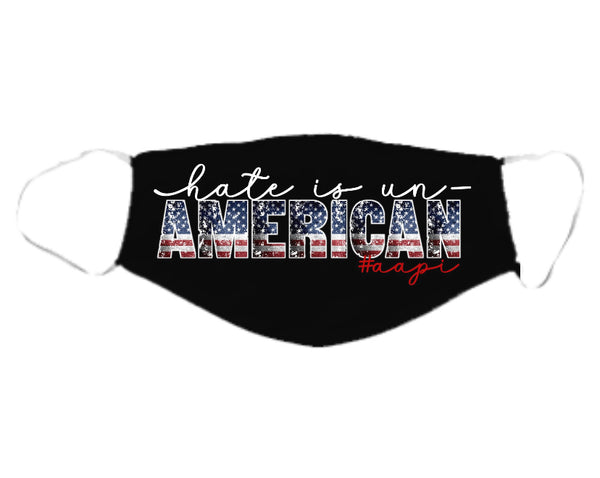 Face Mask - Hate is Un-American